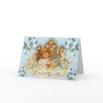 Religious Angel Easter Card