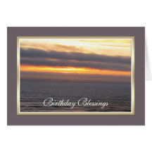 Religious Birthday Card -- Religious Blessing