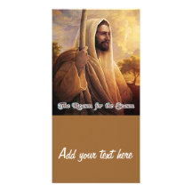 Religious Christmas photo card