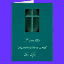 Religious Condolence  Card cards