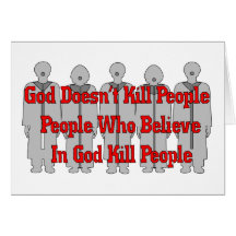 Religious Crazies Greeting Card