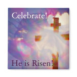 Religious Easter Magnet