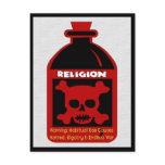 Religious Poison postcards