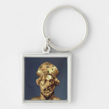 Reliquary bust of St. John Cassian Keychains