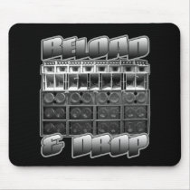RELOAD and DROP Mousepad