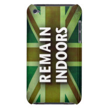 Remain Indoors ipod case iPod Touch Cases