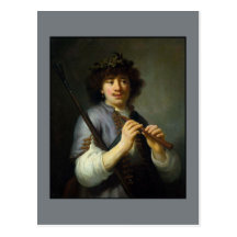 Rembrandt as Shepherd by Govert Flinck Post Cards
