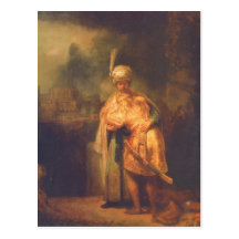 Rembrandt Harmensz. van Rijn Davids Abschied von J Post Cards