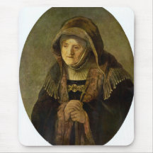 Rembrandt Harmenszoon van Rijn - Portrait of Rembr Mousepad