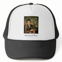 Rembrandt Peale Rubens Peale with a Geranium Mesh Hats