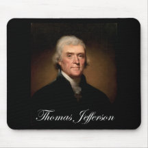 Rembrandt_Peale-Thomas_Jefferson 1 Mouse Pads