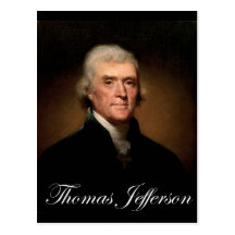Rembrandt_Peale-Thomas_Jefferson 1 Post Cards