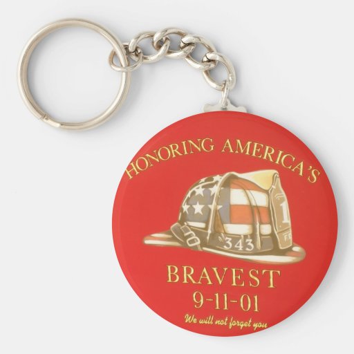 Remember 9-11 key chains