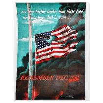 Remember Dec 7 Personalized Flyer