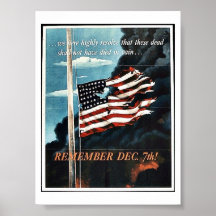 Remember Dec. 7th! Print