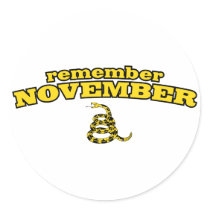 Remember November Gadsden Snake