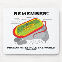 Remember: Prokaryotes Rule The World Mousepads