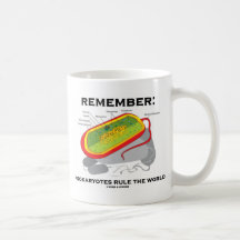Remember: Prokaryotes Rule The World Mugs