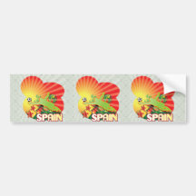 Remember SPAIN world Cup 2010 Champions Bumper Stickers