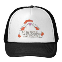 Remember the reason for the season mesh hats
