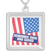 Remember Those Who Serve Necklace