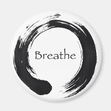 Remember to Breathe! Fridge Magnet