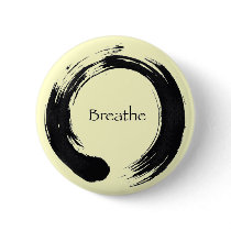 Remember to Breathe! Pinback Buttons