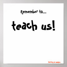 Remember to... posters