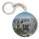 Remember ~ Twin Towers View~ WTC NYC Manhattan keychains