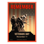 Remember Veterans Day Custom Announcement