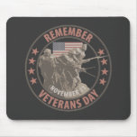 Remember Veterans Day Mouse Pad