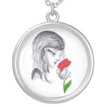Remembering by Cadouxdle Personalized Necklace