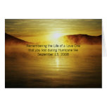 Remembering the Life of a Loved One that 2 Greeting Card