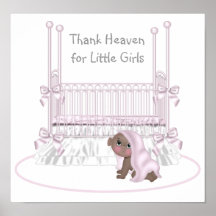 Remerciez le ciel de l'art ethnique de crèche de p posters