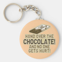Remettez le chocolat porte-clef
