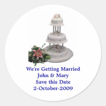 Reminder We're Getting Married Stickers