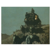 Remington's Old Stagecoach of the Plains (1901)
