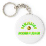 REMISSION ACCOMPLISHED KEY CHAINHAPPY FACE