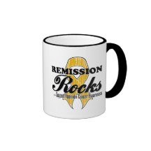 Remission Rocks - Appendix Cancer Awareness Coffee Mugs