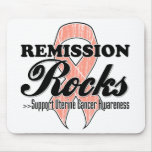 Remission Rocks - Uterine Cancer Awareness mousepads