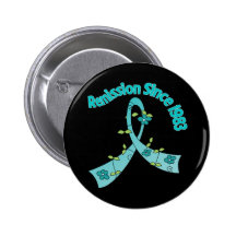 Remission Since 1983 Ovarian Cancer Buttons