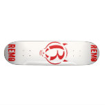 Remo skull skate deck