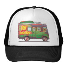 Remorque de campeur d'amis de rv rv casquette de camionneur