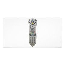 Remote control photo greeting card