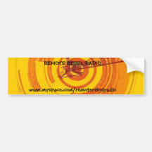 REMOTE REBEL RADIO BUMPER STICKERS