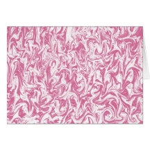 Remous de rose et de blanc carte de vœux