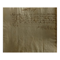 Remuneration Receipt, 17th December, 1704 posters