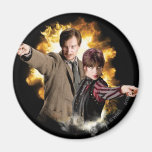 Remus Lupin and Nymphadora Tonks-Lupin Magnets