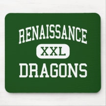 Renaissance - Dragons - High - La Selva Beach Mouse Pads