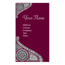RENAISSANCE Monogram Business Card Templates